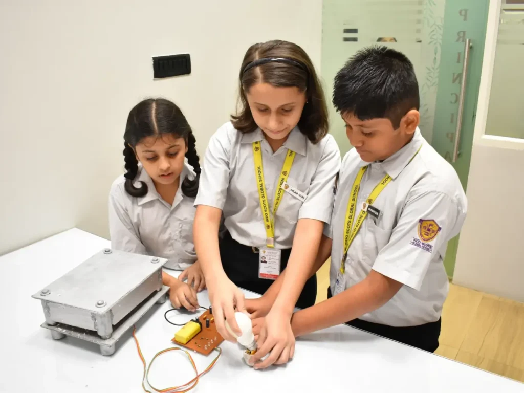 indo scots kids learning